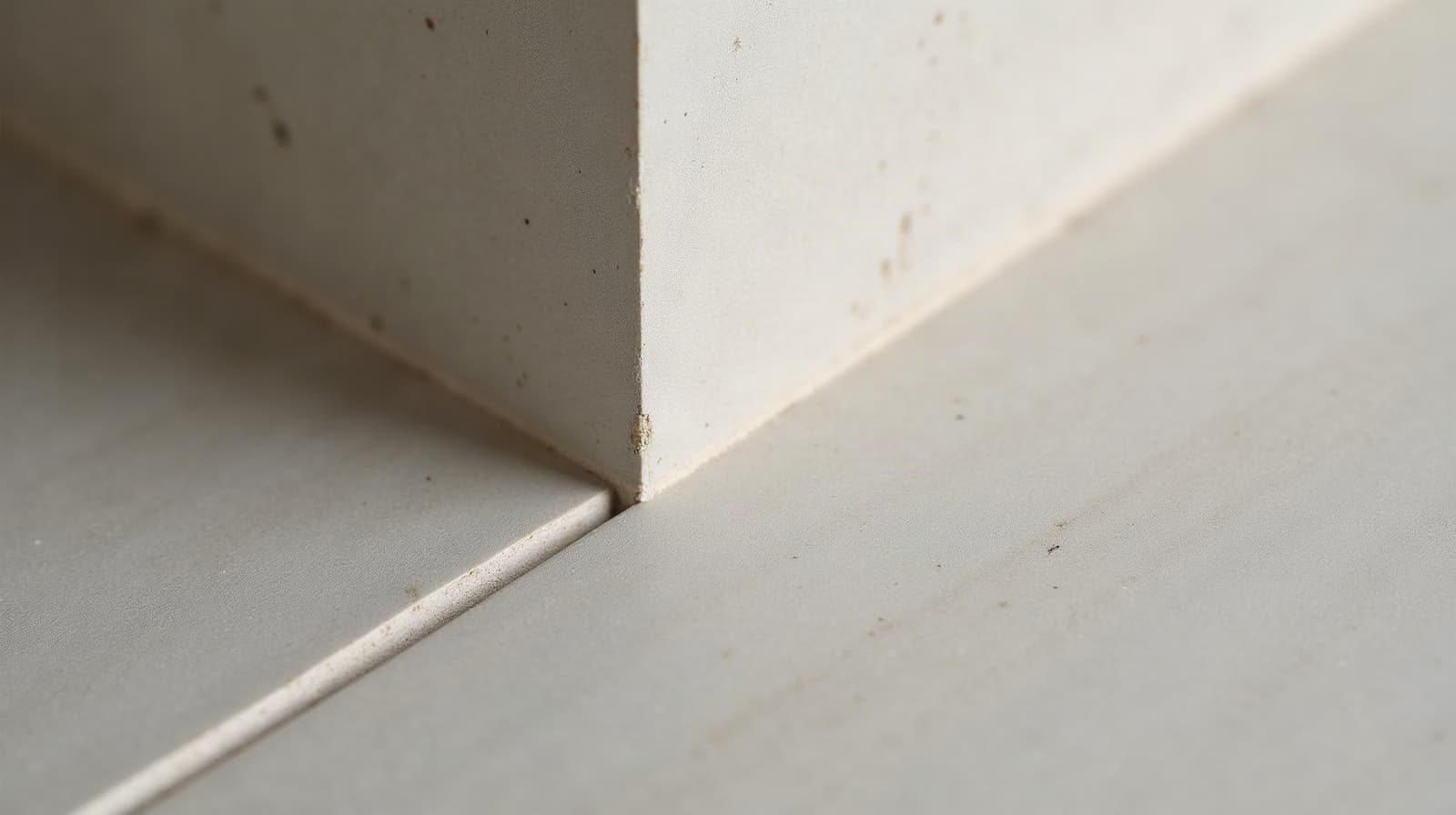 Application de béton ciré sur un sol d'appartement à Nancy